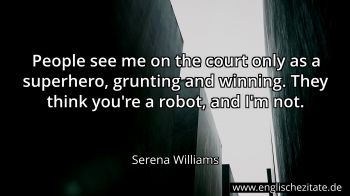 Englisches Zitat von Serena Williams als Bild