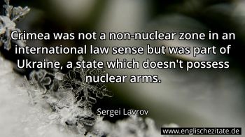 Englisches Zitat von Sergei Lavrov als Bild