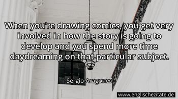Englisches Zitat von Sergio Aragones als Bild