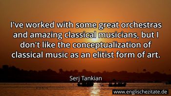 Englisches Zitat von Serj Tankian als Bild