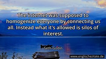 Englisches Zitat von Seth Godin als Bild