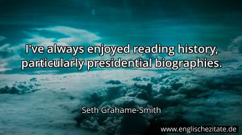 Englisches Zitat von Seth Grahame-Smith als Bild