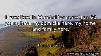 Englisches Zitat von Shah Rukh Khan als Bild