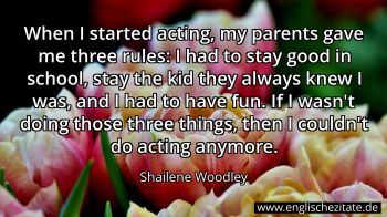 Englisches Zitat von Shailene Woodley als Bild