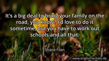 Englisches Zitat von Shane Filan als Bild