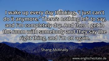 Englisches Zitat von Shane McAnally als Bild