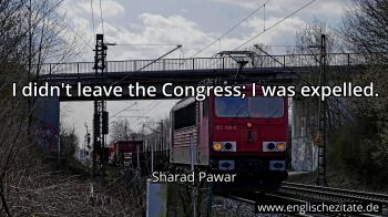 Englisches Zitat von Sharad Pawar als Bild