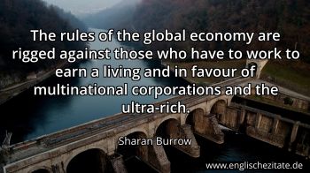 Englisches Zitat von Sharan Burrow als Bild
