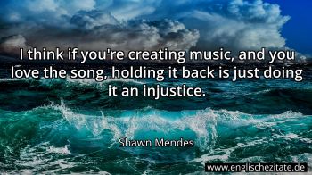 Englisches Zitat von Shawn Mendes als Bild