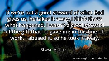 Englisches Zitat von Shawn Michaels als Bild
