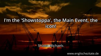 Englisches Zitat von Shawn Michaels als Bild