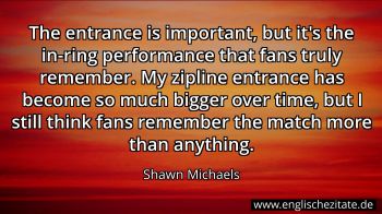 Englisches Zitat von Shawn Michaels als Bild