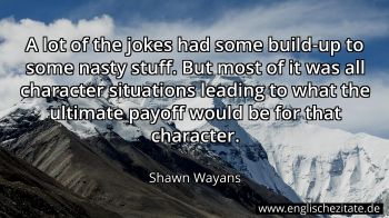 Englisches Zitat von Shawn Wayans als Bild