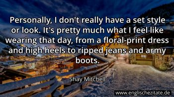 Englisches Zitat von Shay Mitchell als Bild
