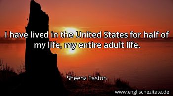 Englisches Zitat von Sheena Easton als Bild