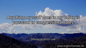 Englisches Zitat von Sheila Jackson Lee als Bild