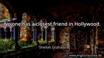 Englisches Zitat von Sheilah Graham als Bild