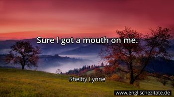 Englisches Zitat von Shelby Lynne als Bild