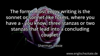 Englisches Zitat von Sherman Alexie als Bild