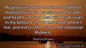 Englisches Zitat von Sherrod Brown als Bild