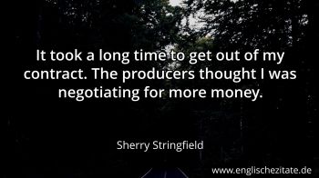 Englisches Zitat von Sherry Stringfield als Bild