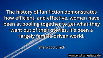 Englisches Zitat von Sherwood Smith als Bild