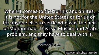 Englisches Zitat von Shimon Peres als Bild