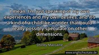 Englisches Zitat von Shirley MacLaine als Bild