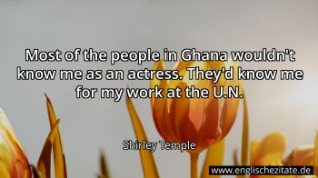 Englisches Zitat von Shirley Temple als Bild