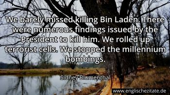 Englisches Zitat von Sidney Blumenthal als Bild