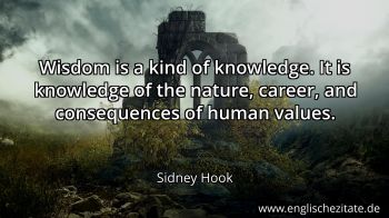 Englisches Zitat von Sidney Hook als Bild