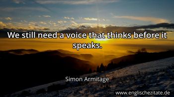 Englisches Zitat von Simon Armitage als Bild