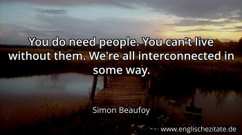 Englisches Zitat von Simon Beaufoy als Bild