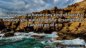 Englisches Zitat von Simon Sinek als Bild