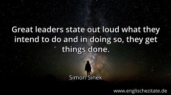 Englisches Zitat von Simon Sinek als Bild