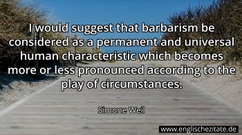 Englisches Zitat von Simone Weil als Bild