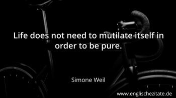 Englisches Zitat von Simone Weil als Bild