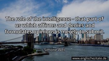 Englisches Zitat von Simone Weil als Bild
