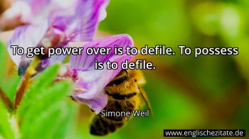 Englisches Zitat von Simone Weil als Bild