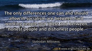 Englisches Zitat von Slobodan Milosevic als Bild
