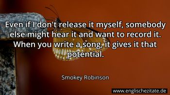 Englisches Zitat von Smokey Robinson als Bild