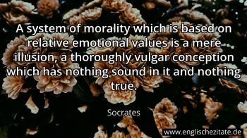 Englisches Zitat von Socrates als Bild