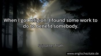 Englisches Zitat von Sojourner Truth als Bild