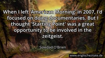 Englisches Zitat von Soledad O'Brien als Bild