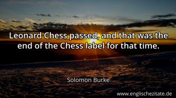 Englisches Zitat von Solomon Burke als Bild