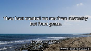Englisches Zitat von Solomon Ibn Gabirol als Bild