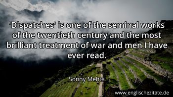 Englisches Zitat von Sonny Mehta als Bild
