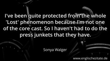 Englisches Zitat von Sonya Walger als Bild