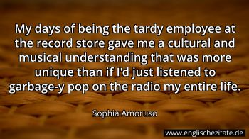 Englisches Zitat von Sophia Amoruso als Bild