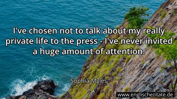 Englisches Zitat von Sophia Myles als Bild